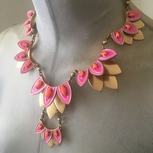 Stella Dot Hibiscus 🌺 product sample necklace NEW